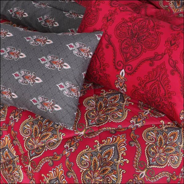 7 PCs Quilted Comforter Set  D-851